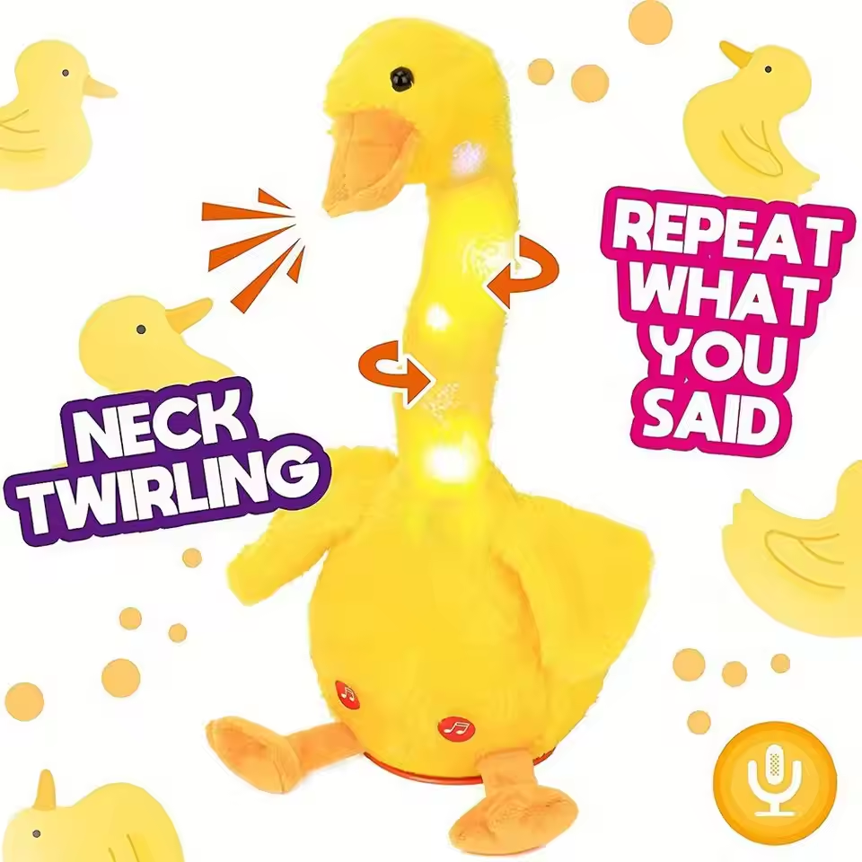 Gifted Child™ | Dancing Duck Electronic Shaking Jumping With Stuffed Toy