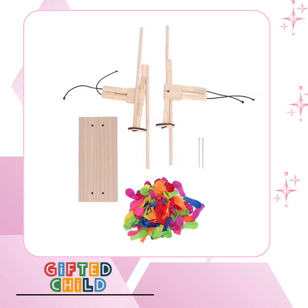 Gifted Child™ | Wooden Balloon Sword Fighting Toy