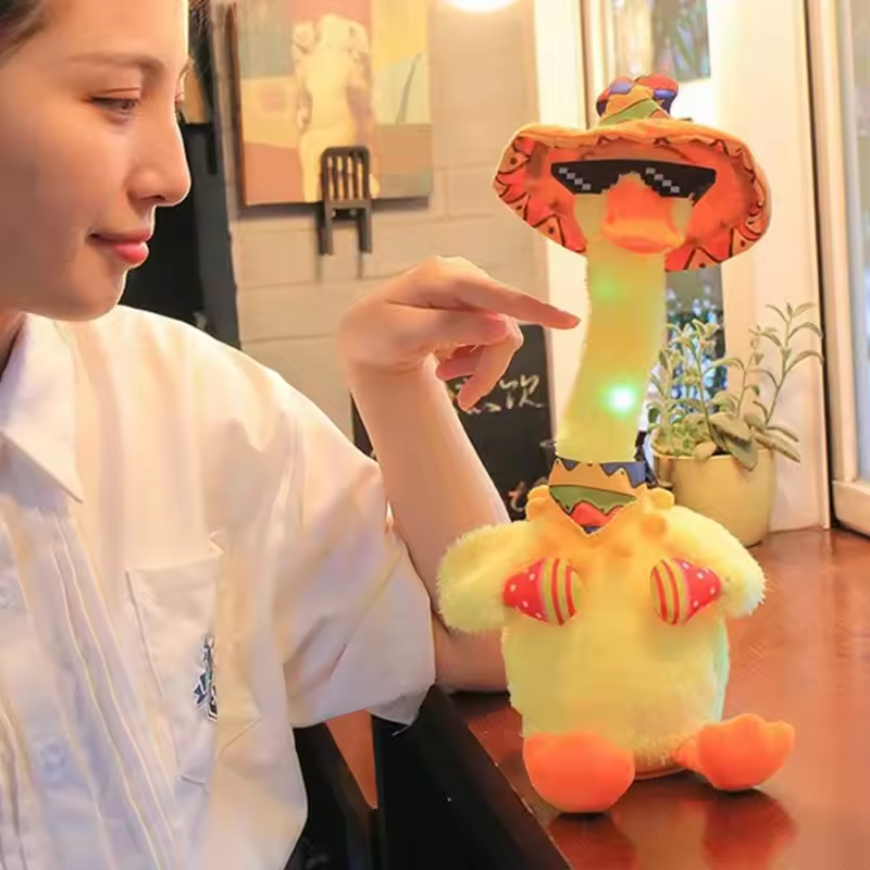 Gifted Child™ | Dancing Duck Electronic Shaking Jumping With Stuffed Toy