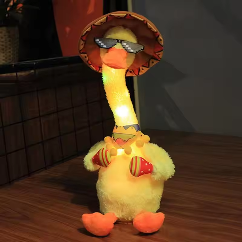Gifted Child™ | Dancing Duck Electronic Shaking Jumping With Stuffed Toy