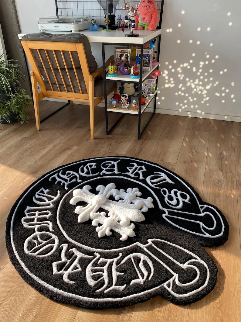 Gifted Child™ | Premium Handmade Embroidered Rug – Soft, Durable & Elegant Home Décor