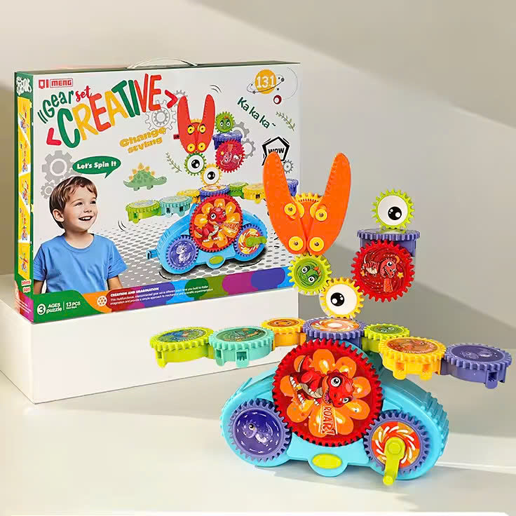 Gifted Child™ | Gears Building Toys Electric Building Block 2025