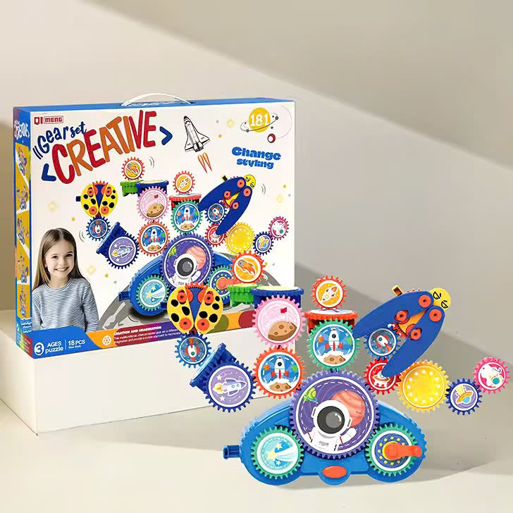 Gifted Child™ | Gears Building Toys Electric Building Block 2025