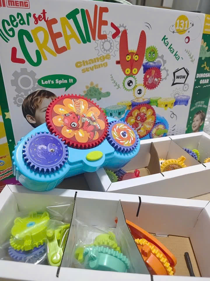 Gifted Child™ | Gears Building Toys Electric Building Block 2025