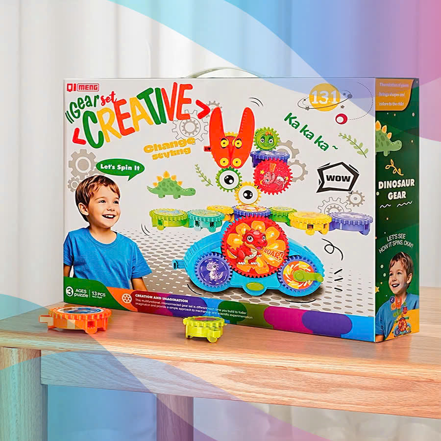 Gifted Child™ | Gears Building Toys Electric Building Block 2025