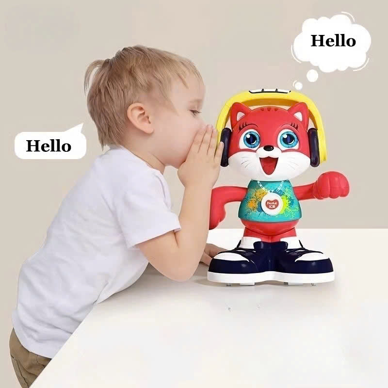 A Gifted Child™ Interactive Dancing Cat Toy – Sings, Repeats & Grooves! Perfect for Kids Ages 0-5