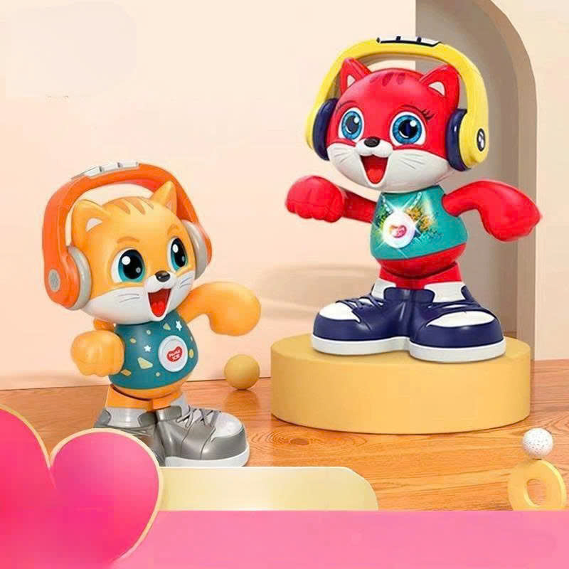 A Gifted Child™ Interactive Dancing Cat Toy – Sings, Repeats & Grooves! Perfect for Kids Ages 0-5
