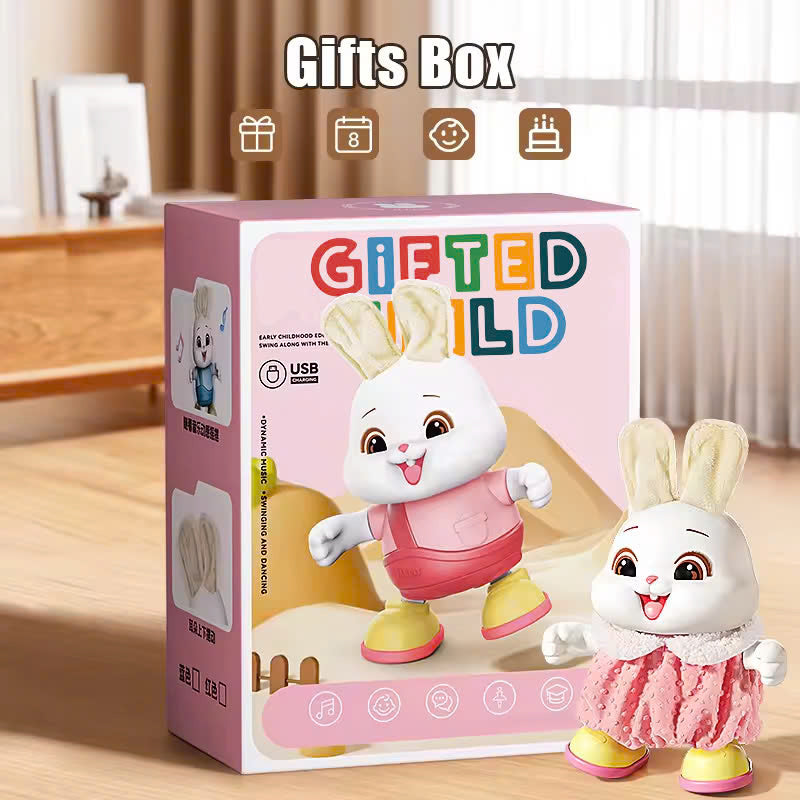 A Gifted Child™ | Interactive electronic rabbit toy for kids dancing