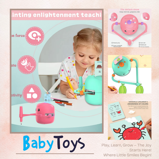 Gifted Child™ Smart Drawing Robot – Educational Sketching Toy for Kids