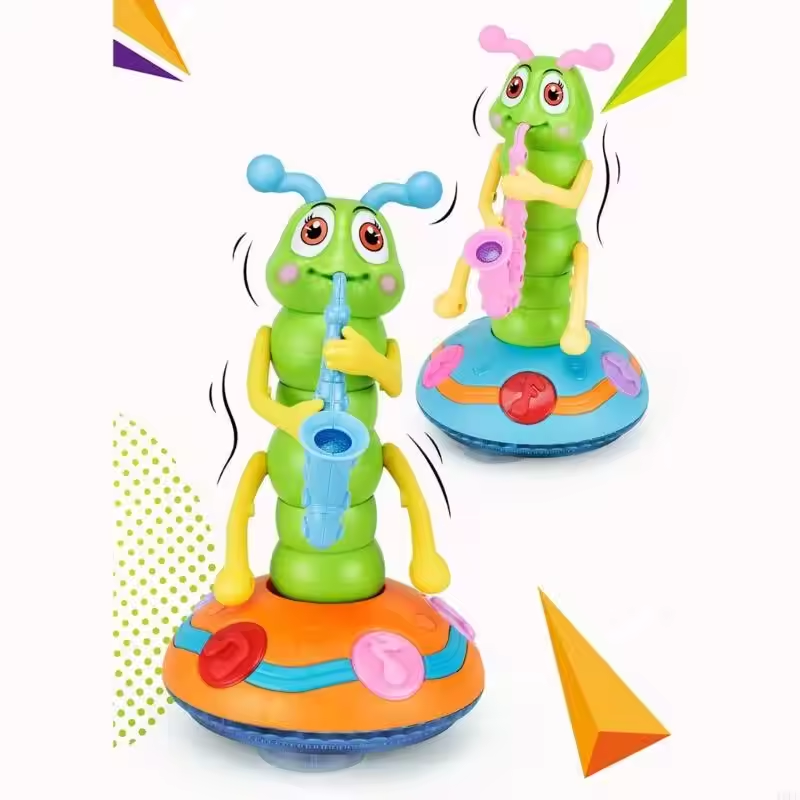 Gifted Child™ | Musical Dancing Saxophone Caterpillar Toy Electric LED