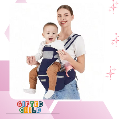 Gifted Child™ | Ergonomic Baby Carrier for Newborns and Toddlers – Breathable & Adjustable Design