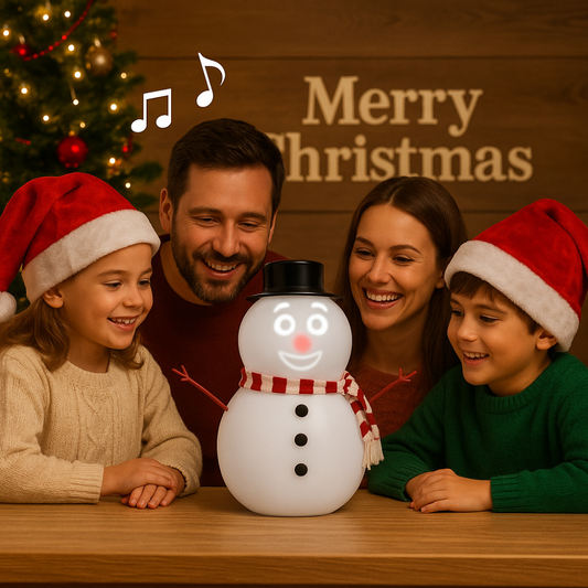 Talking & Singing Smart Snowman – Adorable Christmas Decoration