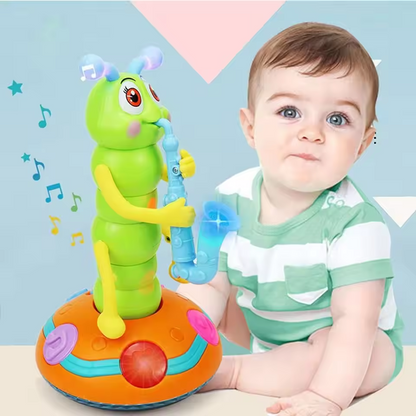 Gifted Child™ | Musical Dancing Saxophone Caterpillar Toy Electric LED