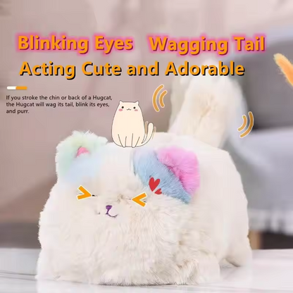 Gifted Child™ | Cute plush cat toy creative simulation cartoon cat learns to talk tail tail blink