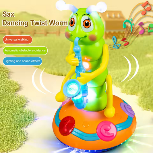 Gifted Child™ | Musical Dancing Saxophone Caterpillar Toy Electric LED