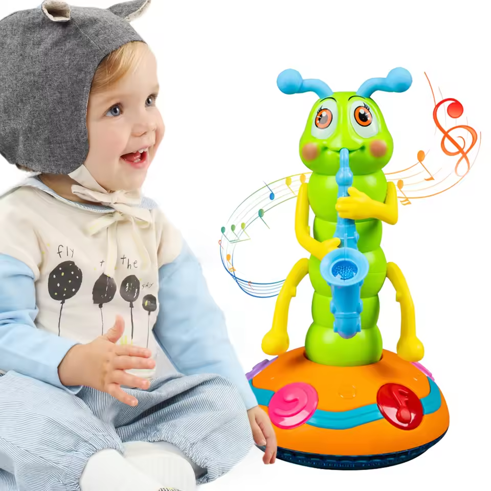 Gifted Child™ | Musical Dancing Saxophone Caterpillar Toy Electric LED