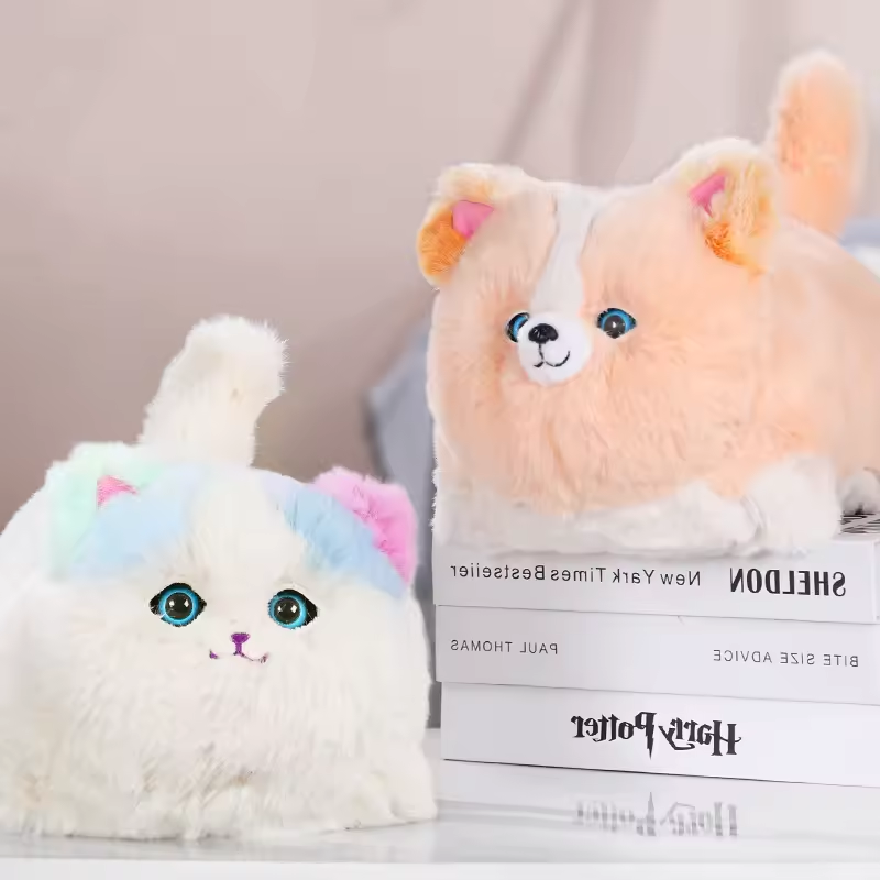 Gifted Child™ | Cute plush cat toy creative simulation cartoon cat learns to talk tail tail blink