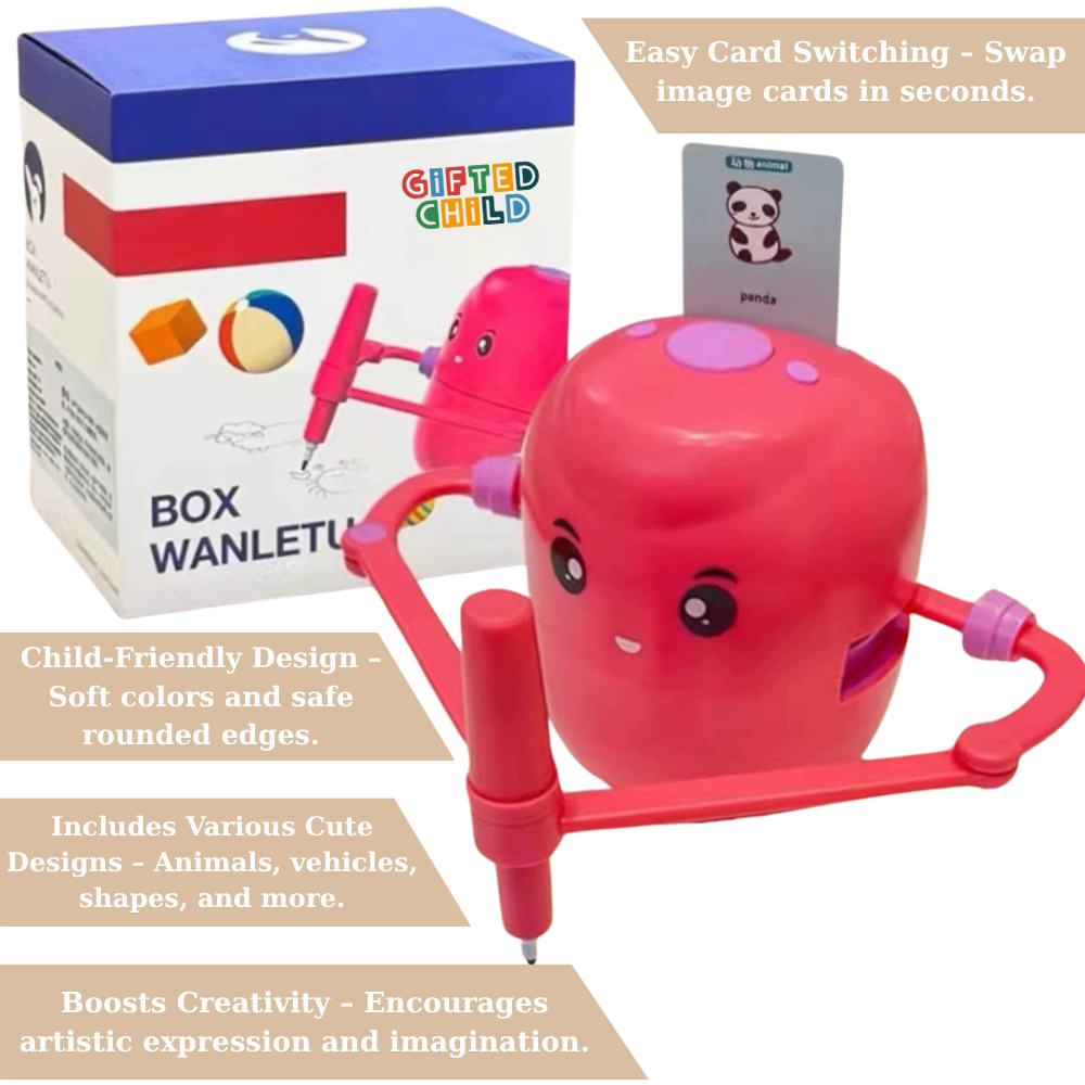 Gifted Child™ Smart Drawing Robot – Educational Sketching Toy for Kids