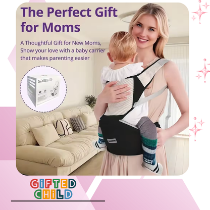 Gifted Child™ | Ergonomic Baby Carrier for Newborns and Toddlers – Breathable & Adjustable Design