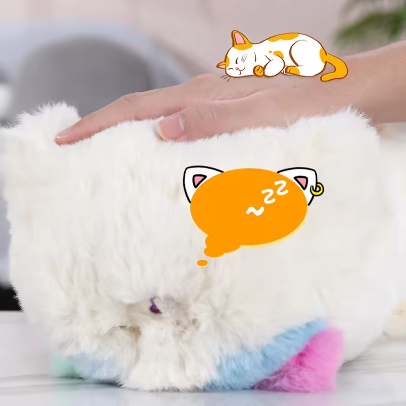 Gifted Child™ | Cute plush cat toy creative simulation cartoon cat learns to talk tail tail blink