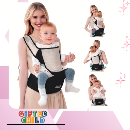 Gifted Child™ | Ergonomic Baby Carrier for Newborns and Toddlers – Breathable & Adjustable Design