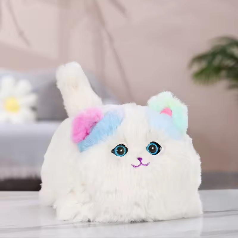Gifted Child™ | Cute plush cat toy creative simulation cartoon cat learns to talk tail tail blink