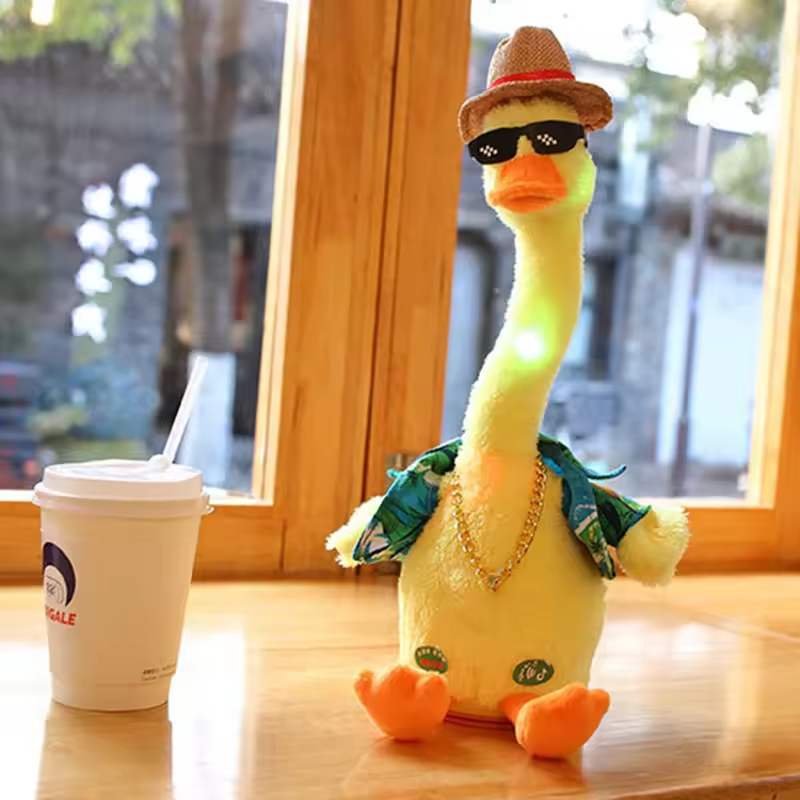 Gifted Child™ | Dancing Duck Electronic Shaking Jumping With Stuffed Toy