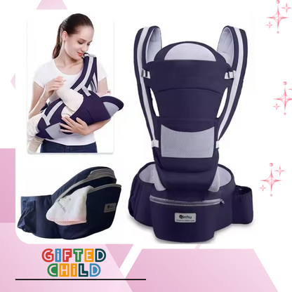 Gifted Child™ | Ergonomic Baby Carrier for Newborns and Toddlers – Breathable & Adjustable Design