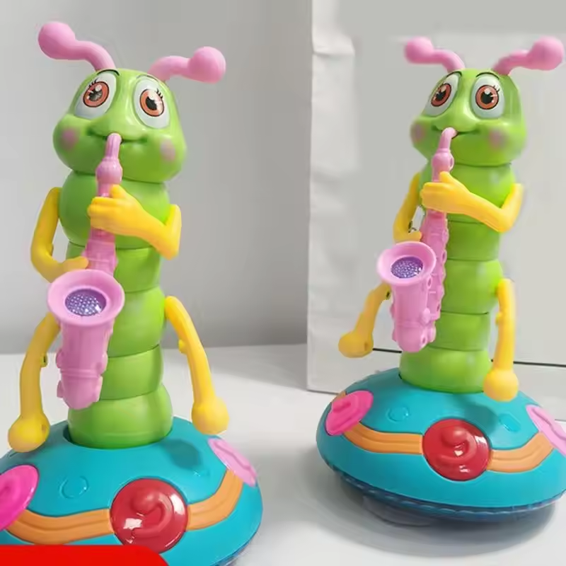 Gifted Child™ | Musical Dancing Saxophone Caterpillar Toy Electric LED