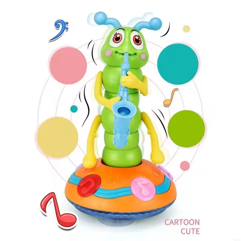 Gifted Child™ | Musical Dancing Saxophone Caterpillar Toy Electric LED