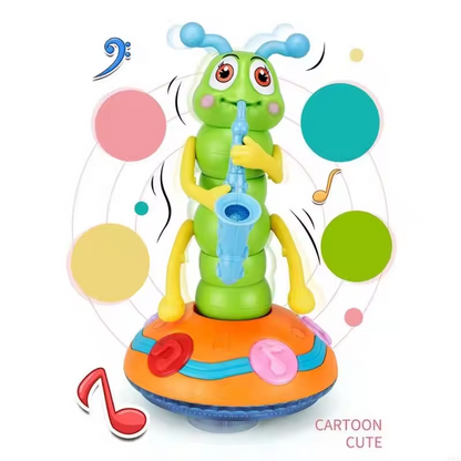 Gifted Child™ | Musical Dancing Saxophone Caterpillar Toy Electric LED
