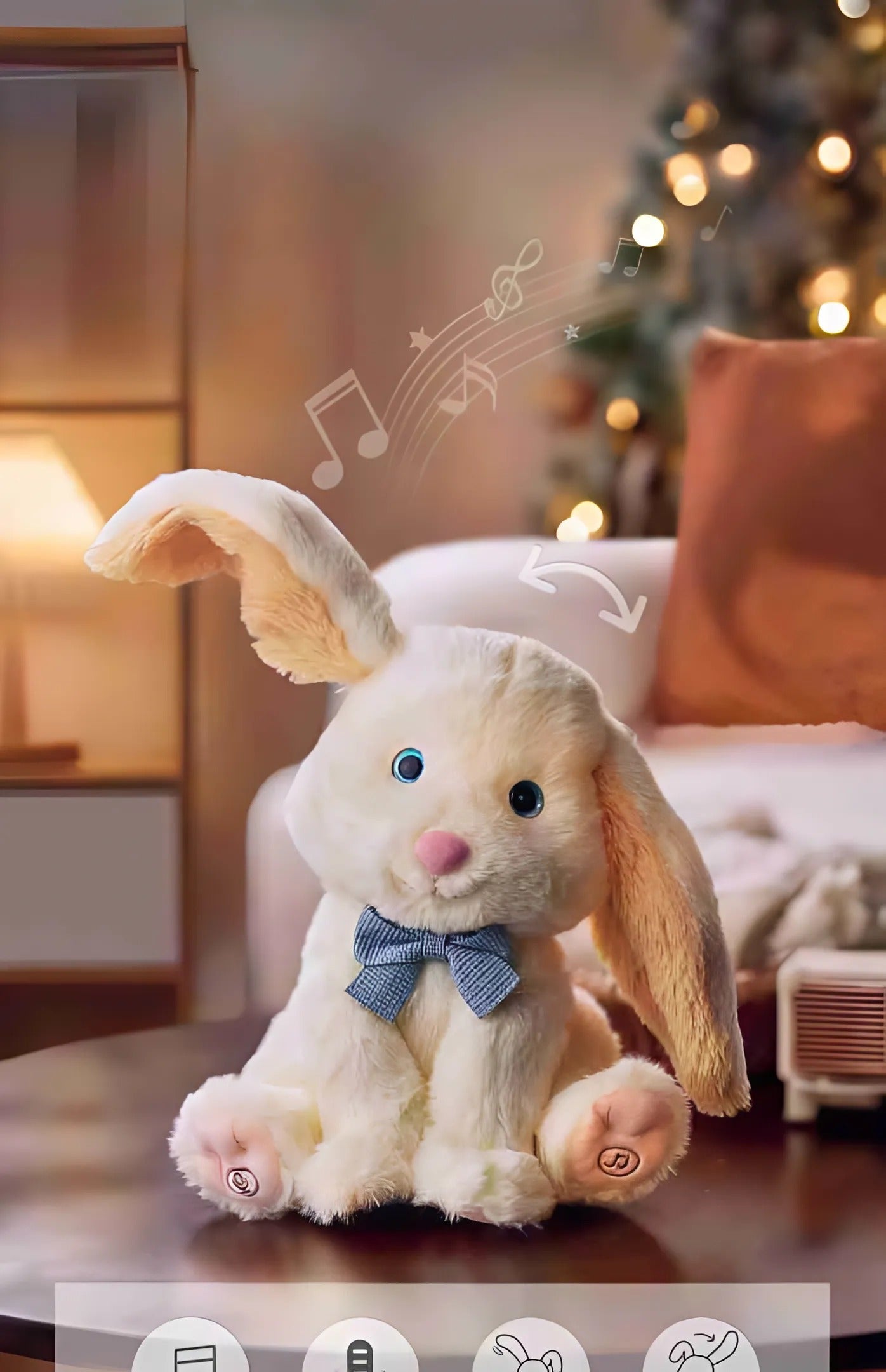 Gifted Child™ | stuffed rabbit with shaking ears, learn to speak