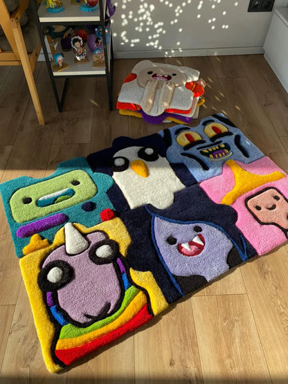 Gifted Child™ | Premium Handmade Embroidered Rug – Soft, Durable & Elegant Home Décor