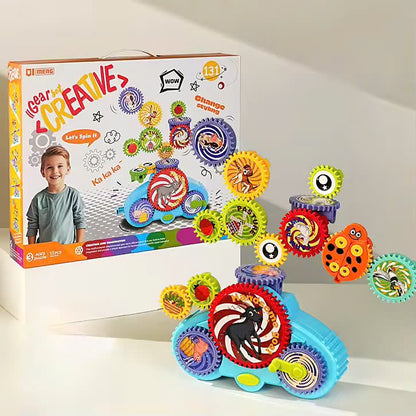 Gifted Child™ | Gears Building Toys Electric Building Block 2025