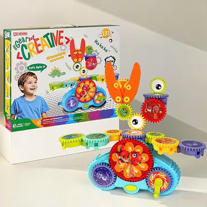 Gifted Child™ | Gears Building Toys Electric Building Block 2025