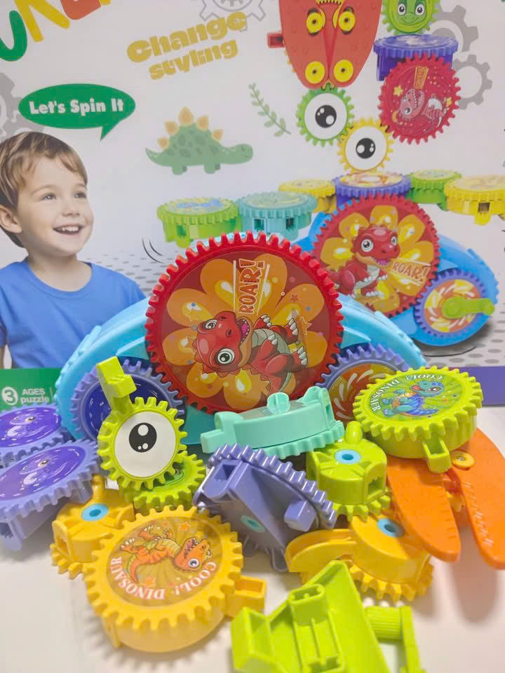 Gifted Child™ | Gears Building Toys Electric Building Block 2025