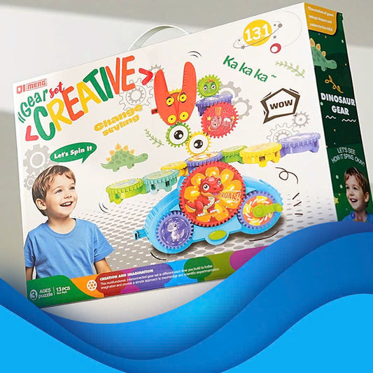 Gifted Child™ | Gears Building Toys Electric Building Block 2025