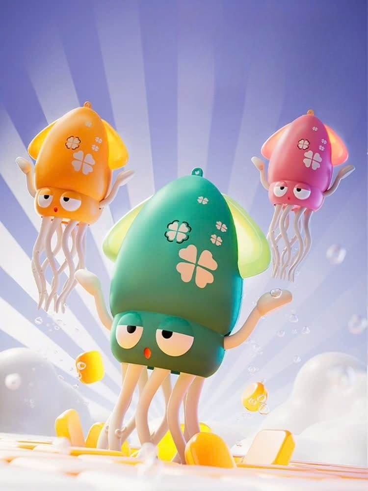 A Gifted Child™ | Creative octopus children's toy, baby bath water