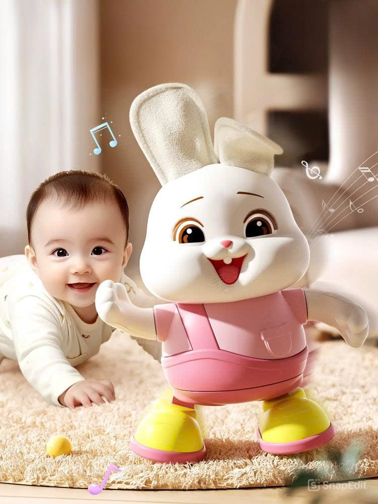 A Gifted Child™ | Interactive electronic rabbit toy for kids dancing