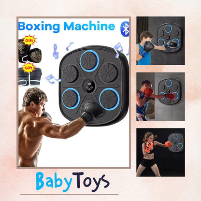 Gifted Child™ | Smart Reflex Boxing Trainer – LED Wall Punching Pad for Home Workout, Boxing & MMA Training