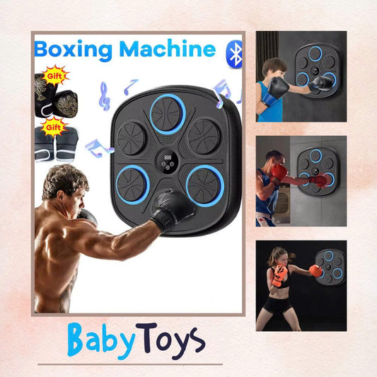 Gifted Child™ | Smart Reflex Boxing Trainer – LED Wall Punching Pad for Home Workout, Boxing & MMA Training