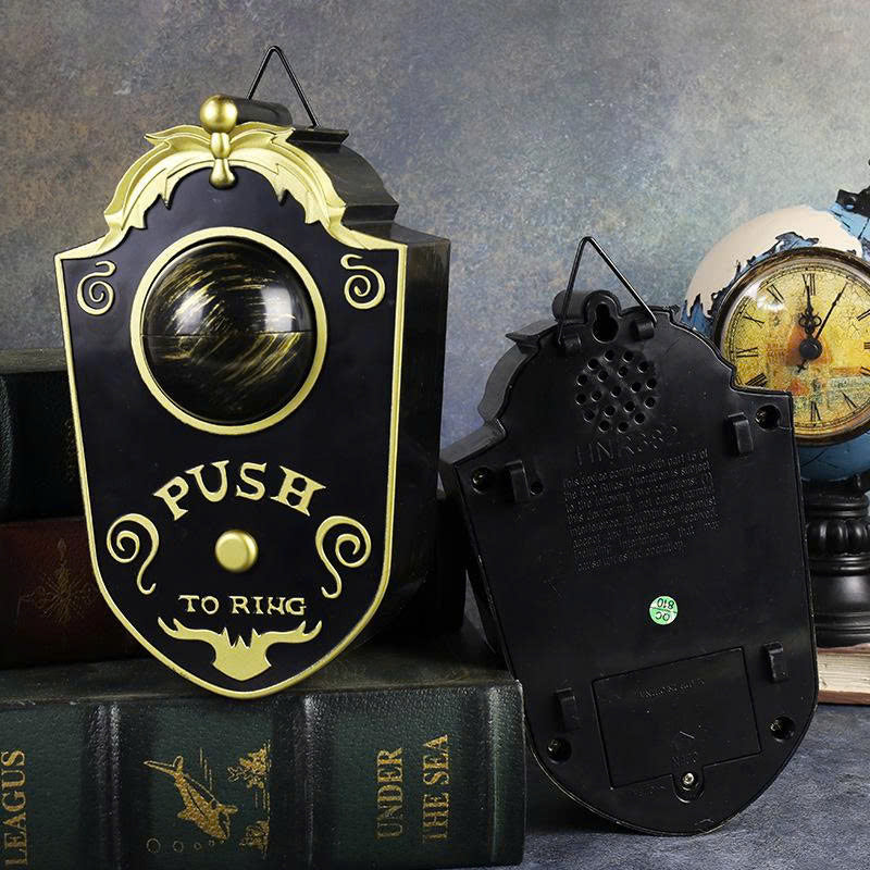 Halloween Scary Eyeball Doorbell – Light Up &amp; Spooky Sound